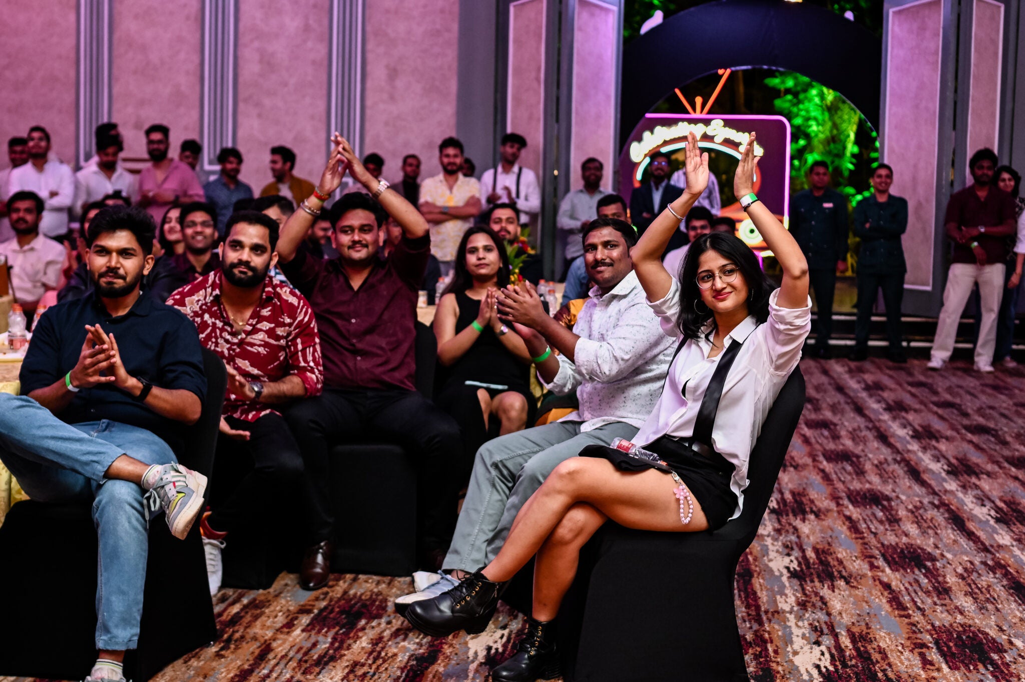 People sitting